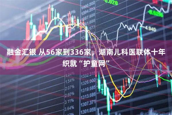 融金汇银 从56家到336家，湖南儿科医联体十年织就“护童网”